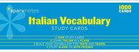 Produktbild: Italian Vocabulary Sparknotes