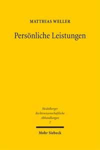 Produktbild: Pers&ouml;nliche Leistungen