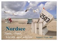 Produktbild: Nordsee &ndash; D&uuml;nen, Sand, Wasser und Wolken (Wandkalender 2027 DIN A3 quer), CALVENDO Monatskalender