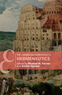 Produktbild: The Cambridge Companion to Hermeneutics