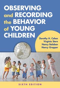 Produktbild: Cohen, D: Observing and Recording the Behavior of Young Chil