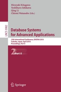 Produktbild: Database Systems for Advanced Applications