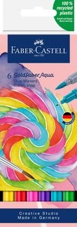 Bild vom Artikel Faber-Castell Gofa Aqua Dual Marker Candy Shop 6er Set vom Autor 