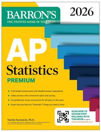Produktbild: AP Statistics Premium, 2026: Prep Book with 9 Practice Tests + Comprehensive Review + Online Practice