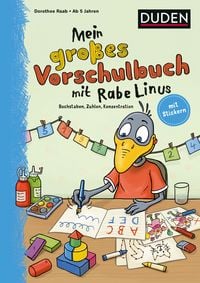 Produktbild: Mein gro&szlig;es Vorschulbuch mit Rabe Linus