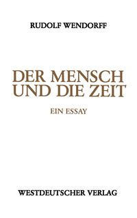 Produktbild: Der Mensch und die Zeit