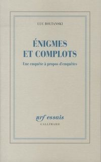Produktbild: Enigmes et complots : une enqu&ecirc;te &agrave; propos d'enqu&ecirc;tes