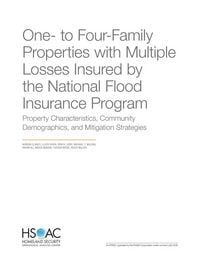 Produktbild: One- To Four-Family Properties with Multiple Losses Insured by the National Flood Insurance Program
