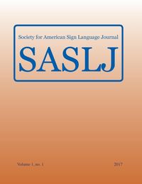 Produktbild: Society for American Sign Language Journal