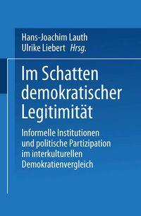 Produktbild: Im Schatten demokratischer Legitimit&auml;t