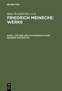 Produktbild: Die Idee der Staatsr&auml;son in der neueren Geschichte