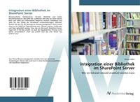 Produktbild: Integration einer Bibliothek im SharePoint Server