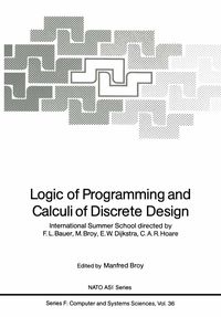 Produktbild: Logic of Programming and Calculi of Discrete Design
