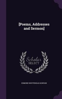 Produktbild: [Poems, Addresses and Sermon]