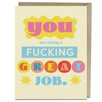 Produktbild: 6-Pack Em & Friends Doing Fucking Great Greeting Cards