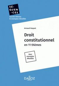 Produktbild: Droit Constitutionnel en 11 Themes