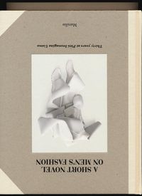 Produktbild: A Short Novel on Men's Fashion