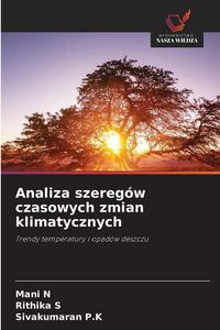 Produktbild: Analiza szereg&oacute;w czasowych zmian klimatycznych