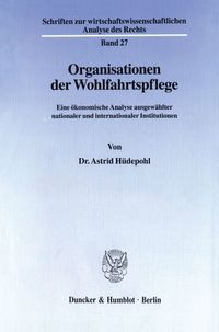 Bild vom Artikel Organisationen der Wohlfahrtspflege. vom Autor Astrid Hüdepohl