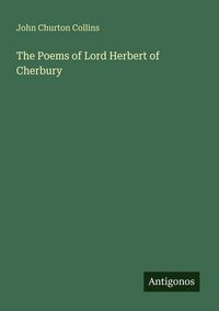 Produktbild: The Poems of Lord Herbert of Cherbury