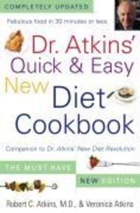 Produktbild: Dr. Atkins' Quick & Easy New Diet Cookbook