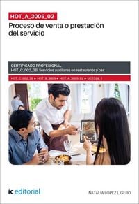 Produktbild: HOT_A_3005_02. Proceso de venta o prestaci&oacute;n del servicio. HOT_C_002_3B