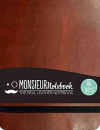 Produktbild: Bb-Monsieur Notebk Leather-Brn