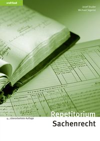 Bild vom Artikel Orell Füssli Repetitorien / Repetitorium Sachenrecht vom Autor Josef Studer