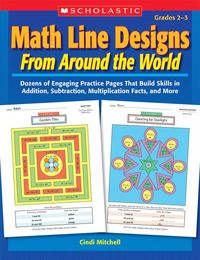 Produktbild: Math Line Designs from Around the World: Grades 2-3