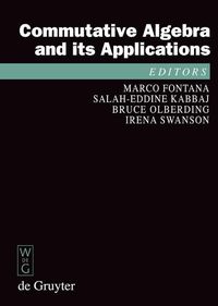 Produktbild: Commutative Algebra and its Applications