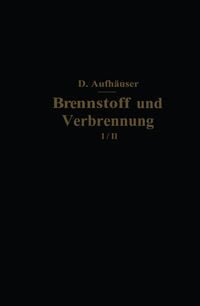 Produktbild: Brennstoff und Verbrennung
