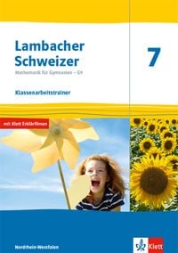 Bild vom Artikel Lambacher Schweizer Mathematik 7 - G9. Ausgabe Nordrhein-Westfalen. Klassenarbeitstrainer. Schülerheft mit Lösungen Klasse 7 vom Autor 