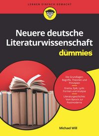 Produktbild: Neuere Deutsche Literaturwissenschaft f&uuml;r Dummies