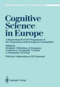 Produktbild: Cognitive Science in Europe