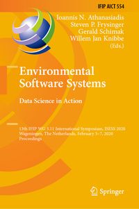 Produktbild: Environmental Software Systems. Data Science in Action