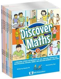 Produktbild: Discover Maths 3: 8 Engaging Stories on Numbers 0 to 100, Addition, Subtraction, Multiplication, Division, Money, Odd and Even Numbers & Fractions