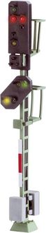 Produktbild: Viessmann Modelltechnik 4016A H0 Lichtsignal mit Vorsignal Ausfahrsignal Bausatz DB