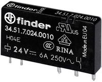 Produktbild: Finder 34.51.7.005.5010 Printrelais 5 V/DC 6A 1 Wechsler 1St.