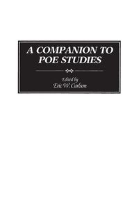 Produktbild: A Companion to Poe Studies