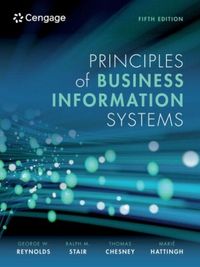 Produktbild: Principles of Business Information Systems