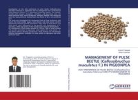 Produktbild: Management Of Pulse Beetle (callosobruchus Maculatus F.) in Pigeonpea