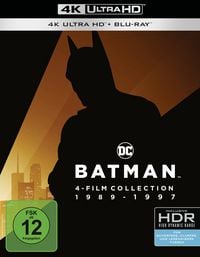 Produktbild: Batman 1-4 - 4K Collection (4K Ultra HD + Blu-rays) (8 Discs)