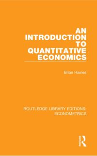 Produktbild: An Introduction to Quantitative Economics
