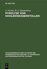 Produktbild: Pyrolyse von Kohlenwasserstollen