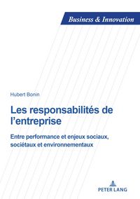 Produktbild: Les responsabilit&eacute;s de l&rsquo;entreprise