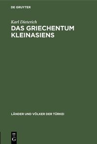 Produktbild: Das Griechentum Kleinasiens