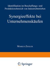 Bild vom Artikel Synergieeffekte bei Unternehmenskäufen vom Autor Markus Ziegler