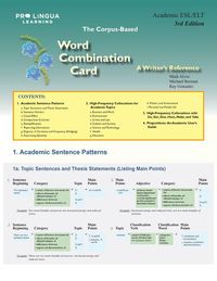 Produktbild: Gonzales, R: Word Combination Card