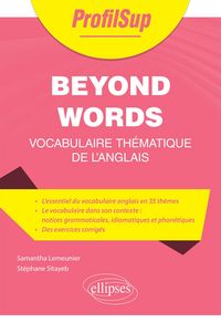Produktbild: Beyond Words - Vocabulaire th&eacute;matique de l'anglais