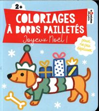 Produktbild: Coloriages &agrave; bords paillet&eacute;s : joyeux No&euml;l !